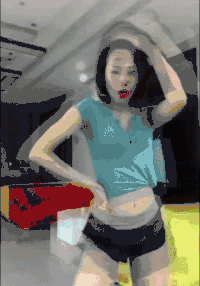 女神 美女 美丽 做运动