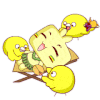 小鸡 按摩 开心 享受