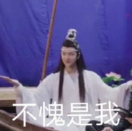 王一博 陈情令 魔道祖师 不愧是我 帅哥