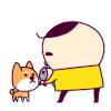 动漫 狗狗 鱼 搞笑