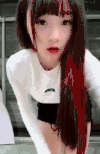 樱桃小嘴 剪刀手 美女 可爱