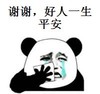 谢谢 好人一生平安 金馆长 熊猫头jpg