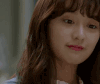 美女 注视 摇头 微笑