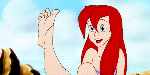 小美人鱼 迪斯尼动画 爱丽儿 可爱