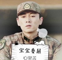 陆战之王 电视剧 文字表情包 陈晓 帅气