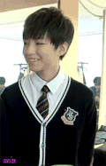 logo tfboys 王俊凯 帅哥 迷人 阳光