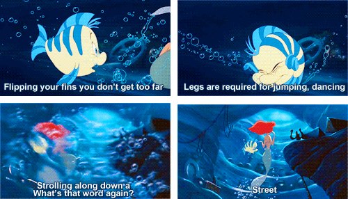 小美人鱼 爱丽儿 迷人 可爱