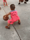 萌娃 打球 搞笑 顽皮 轻松时刻