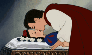 白雪公主 王子 睡美人 亲吻 动画