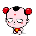 福娃 可爱 摇头 卖萌