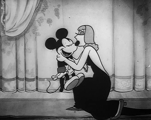 米老鼠 卡通 亲吻 动漫