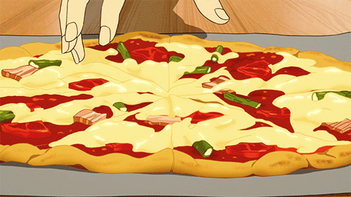 披萨 pizza food 美味 卡通