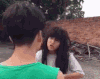 短发 巴掌 黑色 绿色