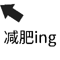 状态表情 减肥ing