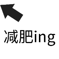 状态表情 减肥ing