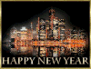 新年 快乐 烟花 灯光