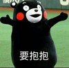 要抱抱 熊本熊 可爱 张开双手