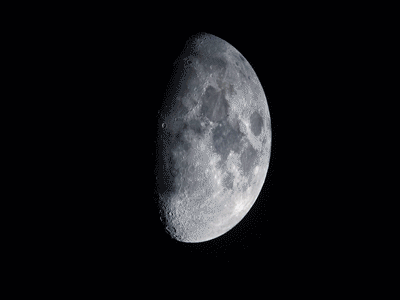 月亮 moon 放大 镜头拉近 细节 高清 地表