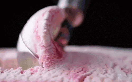 完美视觉冲击 烹饪 粉色 雪糕