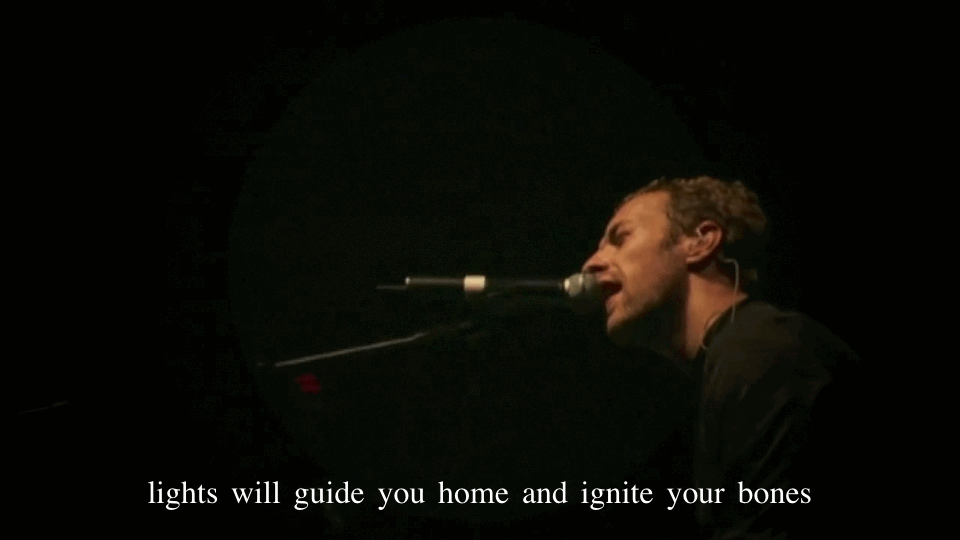 酷玩乐队 Coldplay 克里斯·马丁 歌唱 投入