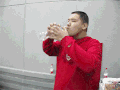 搞笑 逗比 红色 短发