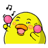 小鸭子 音乐 开心 笑容