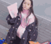 漂亮的李慧珍 甩动 衣袖 迪丽热巴