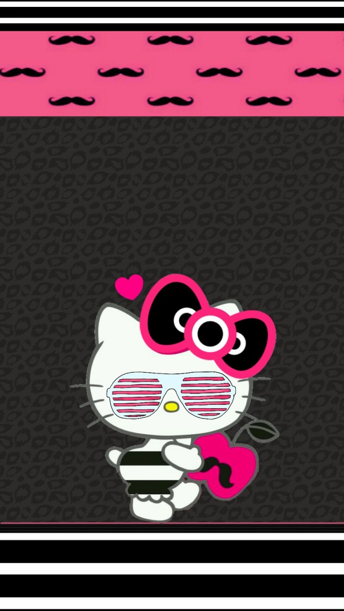 手机壁纸 桌面 hello kitty 可爱 美