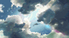 天空 下雨 彩虹