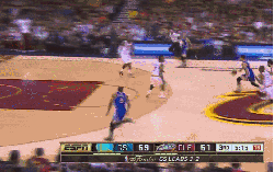14-15赛季总决赛 NBA 伊戈达拉 勇士 暴扣 篮球 骑士