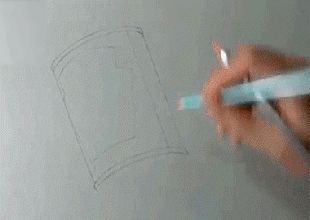画画 铅笔 手 线条