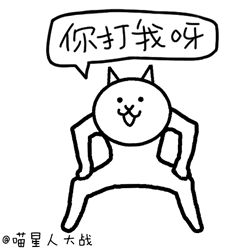 貓咪 猥瑣 逗比 你打我啊