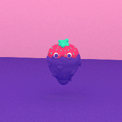 创意 动画 情人节 草莓