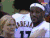詹姆斯 韦德 乐邦 腮帮 相视一笑 NBA