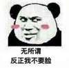 无所谓 反正我不要脸 熊猫人 嘚瑟
