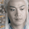 帅哥 白头发 古装 眨眼