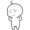 卡通 眨眼 石猫潮音 可爱 摇头