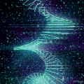 科技感 DNA 螺旋 循环