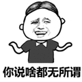 暴漫 中分头 你说啥都无所谓 摊手 斗图