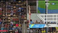 奥运会 里约奥运会 跳水 男子 10米台 陈艾森 中国金牌榜 精彩瞬间