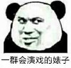 斗图 熊猫人 一群会演戏的婊子