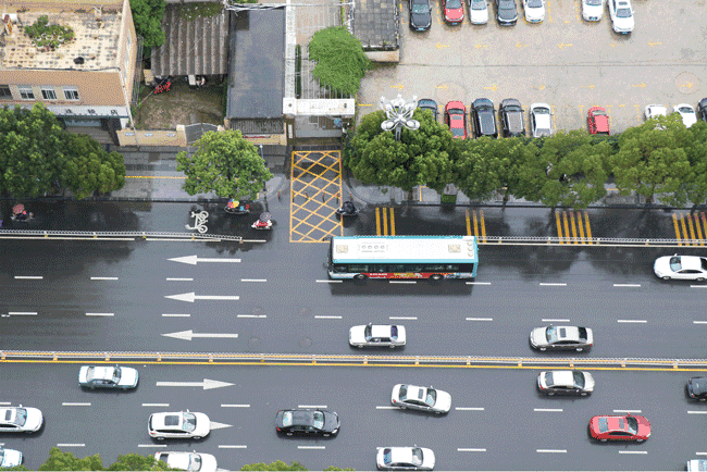 北京 交通 车流 实拍 来往 马路
