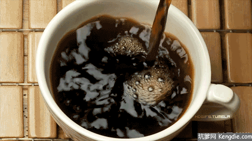 咖啡 搅拌 水 溶解