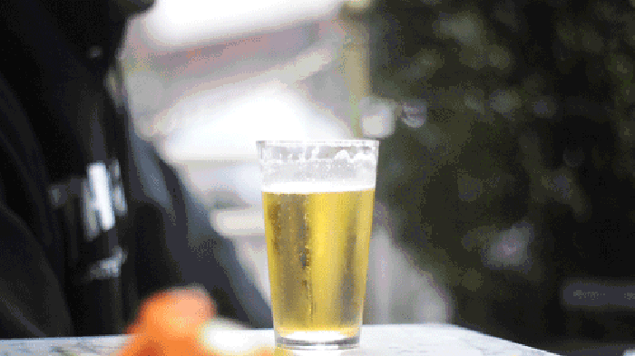 气泡 啤酒 微动 摄影