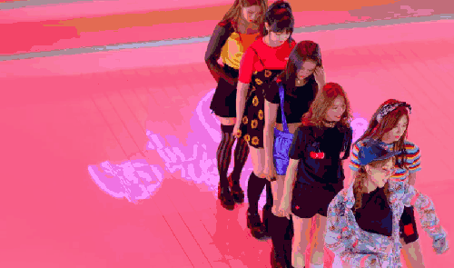 CLC MV NO&oh&oh 少女 排队 跳舞