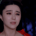 范冰冰 美女 说话  转头