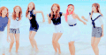 夏日 女团 活力 大海 Apink 跳起