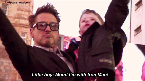 钢铁侠 Iron+Man 小罗伯特·唐尼   奶爸  嘟嘴  打招呼