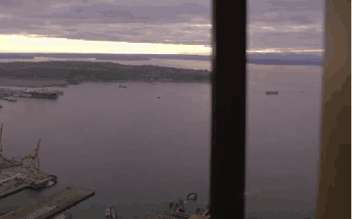 城市 港口 纪录片 美国 西雅图 风光