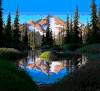 山 mountains nature